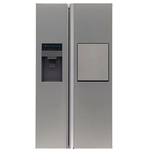 یخچال فریزر ساید بای ساید اسنوا  27  فوت مدل S2Di-S110 -S سیلور