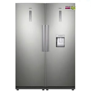 یخچال فریزر دوقلو سام40 فوت مدل RR65-RZ65   نقره ای